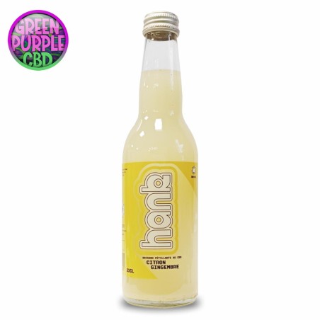 SODA AU CBD CITRON GINGEMBRE HANK 33CL