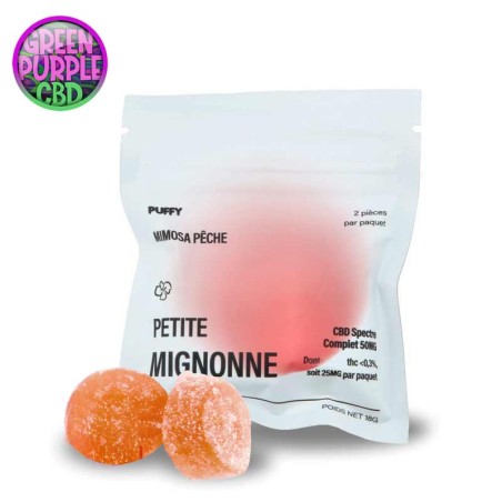 2 GUMMIES STRONG MIMOSA PÊCHE PETITE MIGNONNE