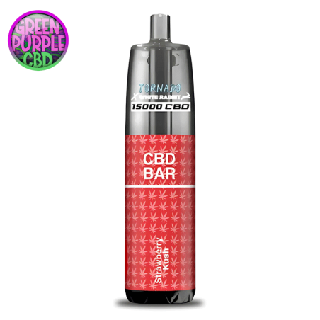 PUFF RECHARGEABLE STRONG STRAWBERRY KUSH TORNADO