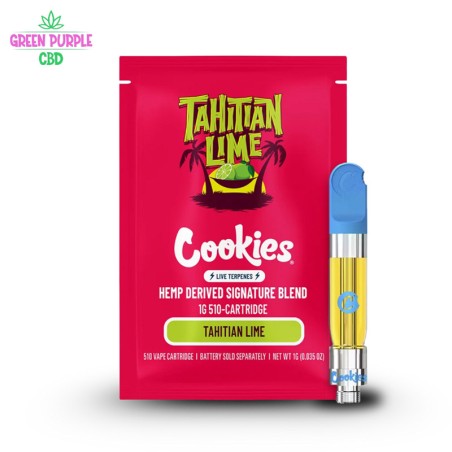 CARTOUCHE VAPE PEN TAHITIAN LIME CBD PAR "COOKIES"
