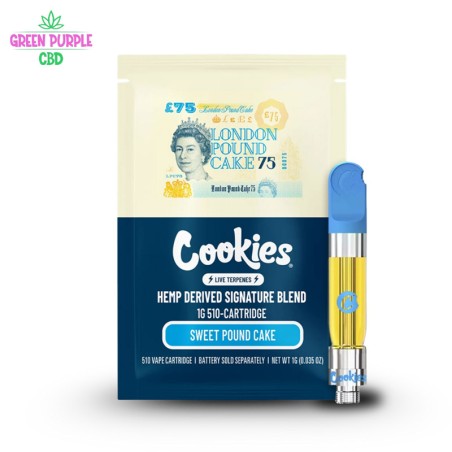 CARTOUCHE VAPE PEN LONDON CAKE CBD PAR "COOKIES"