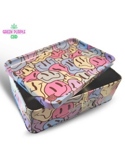 BOITE + PLATEAU METAL SMILEY