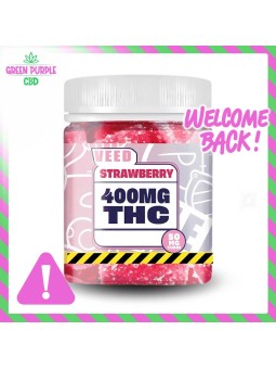 GUMMIES FRAISE PUISSANTS 50MG VEED