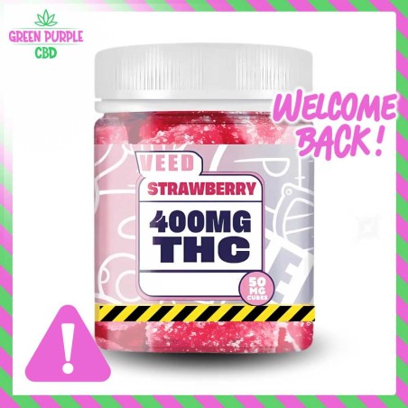 GUMMIES FRAISE PUISSANTS 50MG VEED GUMMIES FRAISE PUISSANTS 50MG VEED