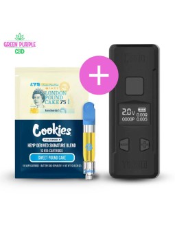 PACK CARTOUCHE COOKIE + BATTERIE BOOST WHITE RABBIT
