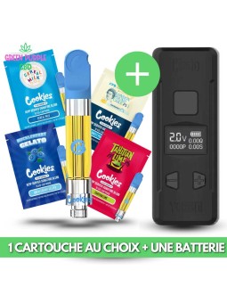 PACK CARTOUCHE COOKIE + BATTERIE BOOST WHITE RABBIT