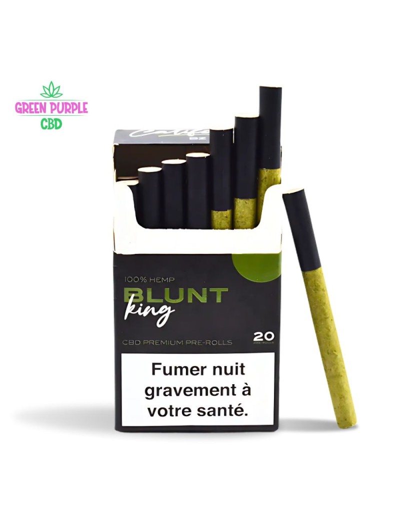 CIGARETTES CBD PREMIUM BLUNT KING USA X20