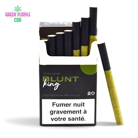 CIGARETTES CBD PREMIUM BLUNT KING USA X20