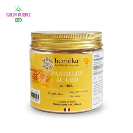 BONBONS CBD AU MIEL HEMEKA 10MG BONBONS CBD AU MIEL HEMEKA 10MG
