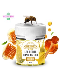 BONBONS CBD MIEL 600MG GREENEO