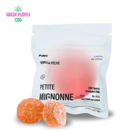 2 GUMMIES STRONG MIMOSA PÊCHE PETITE MIGNONNE