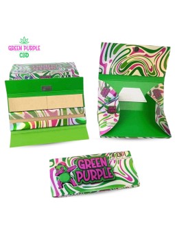 Étui feuilles 4 en 1 Green Purple CBD Panda