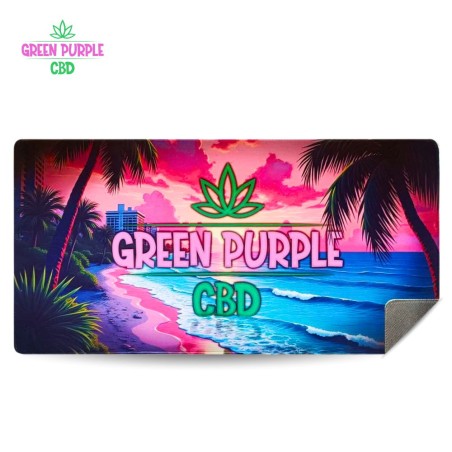 TAPIS SOURIS GREEN PURPLE CBD 60 x 30 TAPIS SOURIS GREEN PURPLE CBD 60 x 30