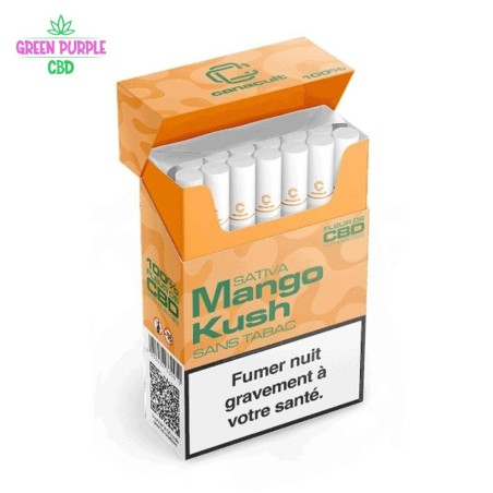 CIGARETTES 100% CHANVRE CBD MANGO KUSH PRE-ROLL X20 CIGARETTES 100% CHANVRE CBD MANGO KUSH PRE-ROLL X20