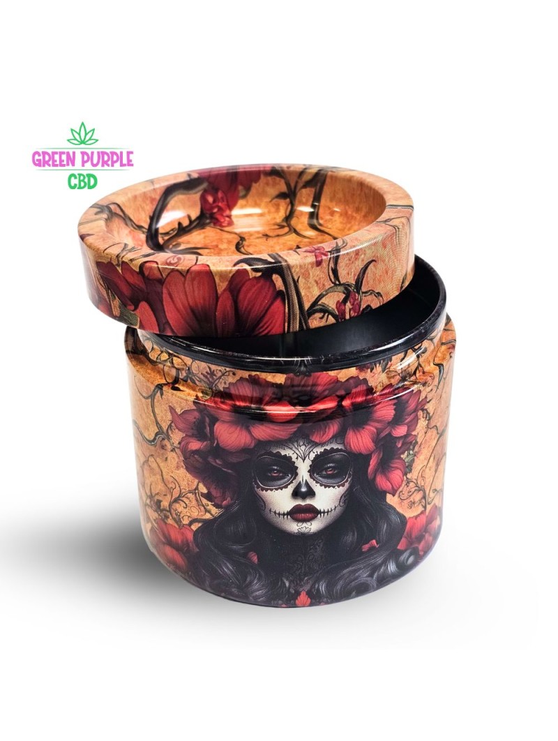 Boite + plateau métal CATRINA MEX