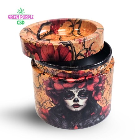 Boite + plateau métal CATRINA MEX