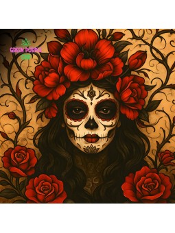 Boite + plateau métal CATRINA MEX