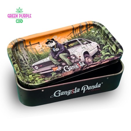 Boite + Plateau métal Gangsta Panda