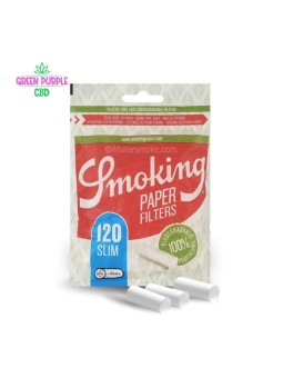 Filtres slim papier biodégradable x120