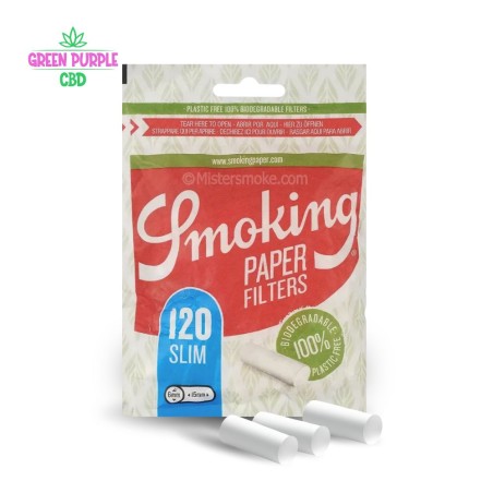 Filtres slim papier biodégradable x120