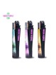 Briquet Clipper Green Purple rechargeable