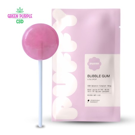 Sucette PUFFY Bubble-Gum 22MG LOLLIPOP