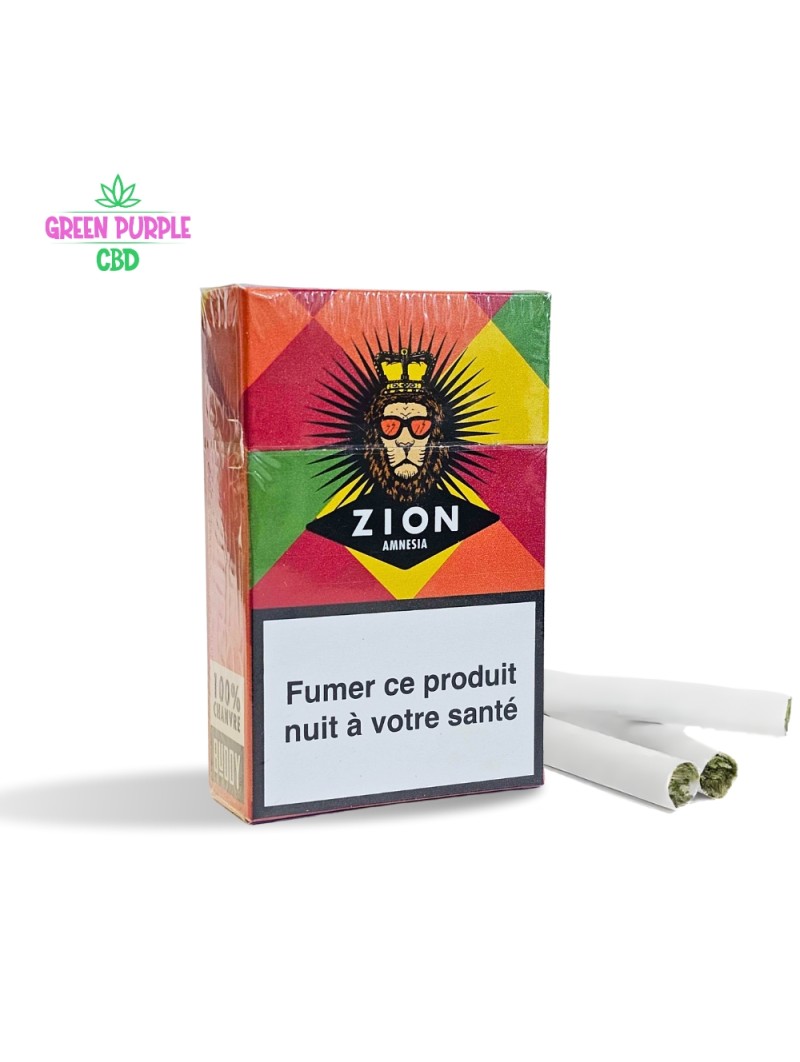 PRE-ROLL ZION AMNESIA X20 CIGARETTES CBD