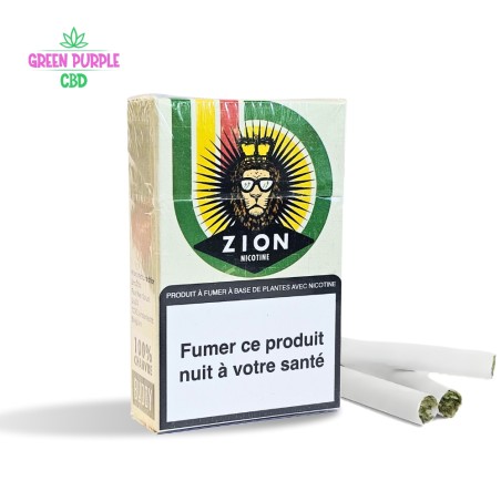 PRE-ROLL ZION NICOTINE X20 CIGARETTES CBD