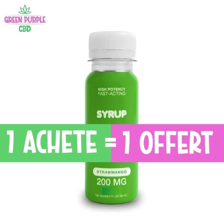 PROMOTION SIROP STRAWMANGO CBD SYRUP SWEET LIFE