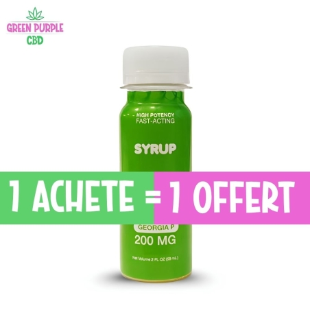PROMOTION SIROP GEORGIA P. CBD SYRUP SWEET LIFE