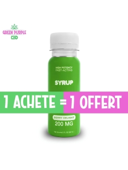 PROMOTION SIROP BERRY DELIGHT CBD SYRUP SWEET LIFE