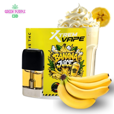 Cartouche Puff Xtrem Vape Banana Juice 🍌 1000MG