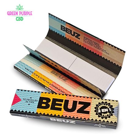 Feuilles Slim blanches + Cartons Beuz X32