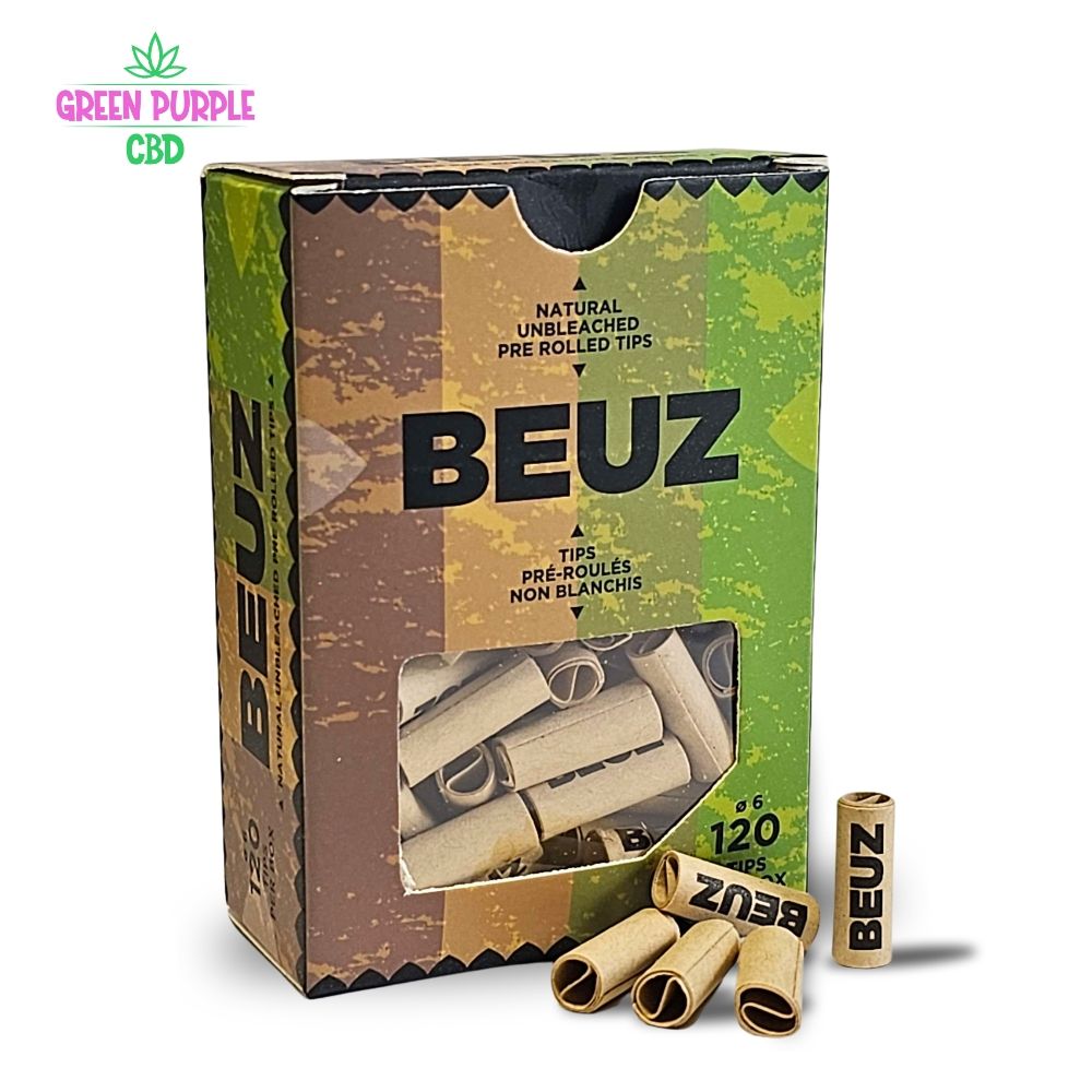 Filtres pré-roulés Cartons BEUZ X120 6mm